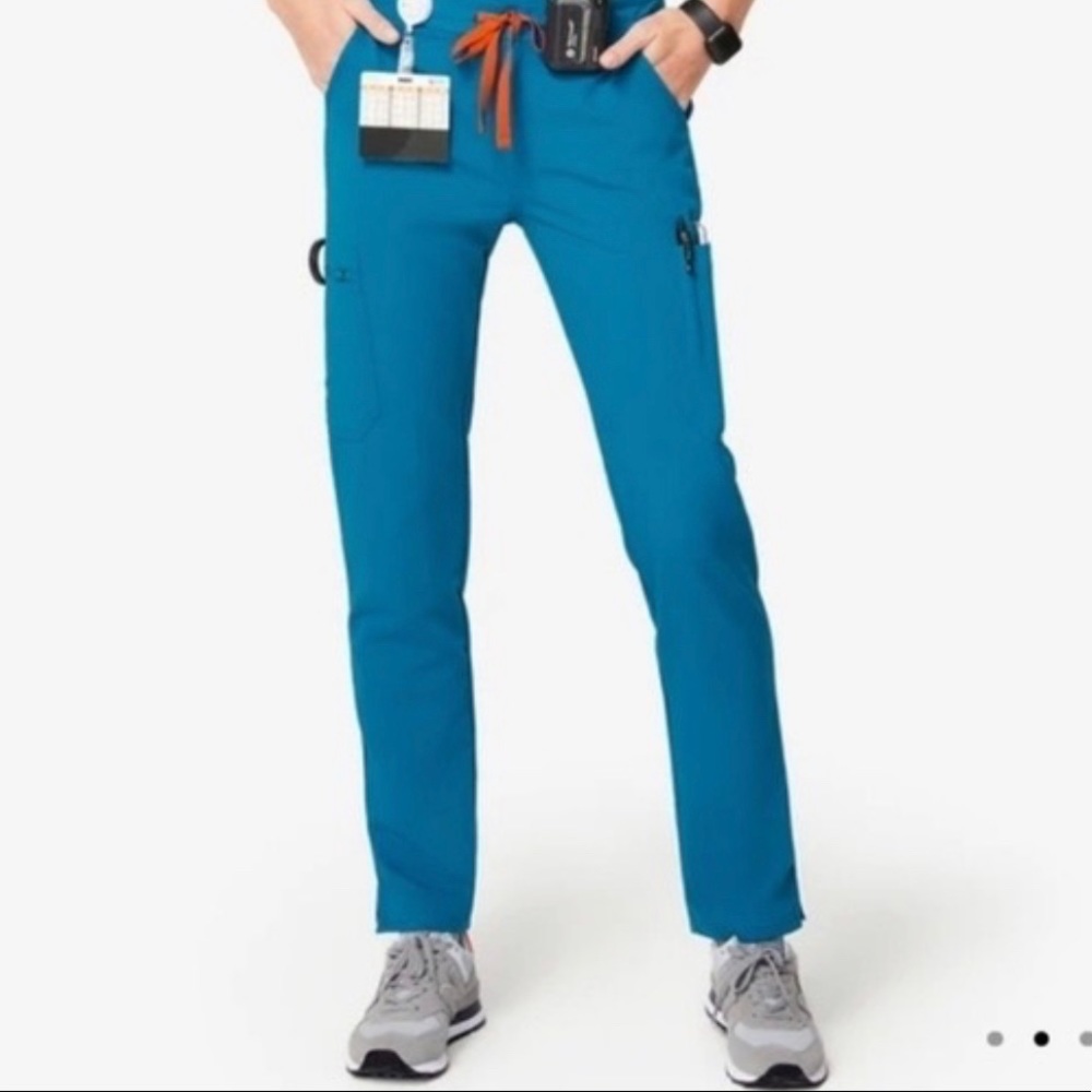 FIGS Yola™ Skinny Scrub Pants (Alps Blue)